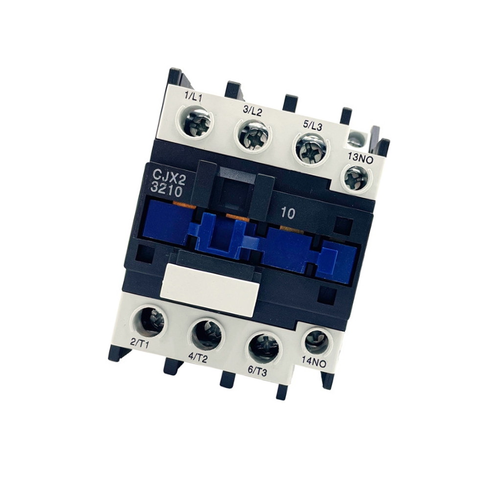 CJX2-3210 Low Voltages Contactor High Conductivity Din Rail Mounted Normal Open Contactor For Welding Machines Motors