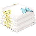 thumbnail image 4 of Kitchen Towels Cute Colorful Butterfly Pattern Cleaning Towel Absorbent Hand Towels Tea Towels for Home Restaurant Dish Clean 28" x 18", 1PC, 4 of 7