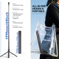 thumbnail image 6 of Portable 70 Inch Auto Open Phone Tripod with Magnetic Remote, Selfie Stick Tripod for Vlog/ Video Recording, 6 of 7