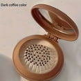 thumbnail image 1 of QJUHUNG Portable Folding Hair Comb with Mirror - Lightweight  Travel-Friendly Design for All Hair Types, 1 of 5