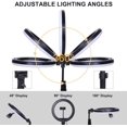 thumbnail image 3 of Selfie Light with Tripod Stand - Dimmable Selfie Ring Light LED Camera Ringlight with Tripod and Phone Holder for Live Stream/Makeup/YouTube Video, Compatible for iPhone Android, 3 of 8