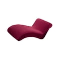 thumbnail image 1 of Housses de Chaise Longue Housse de Chaise Intérieure pour Salon Chaise Longue Chambre Rouge Vin, 1 of 9