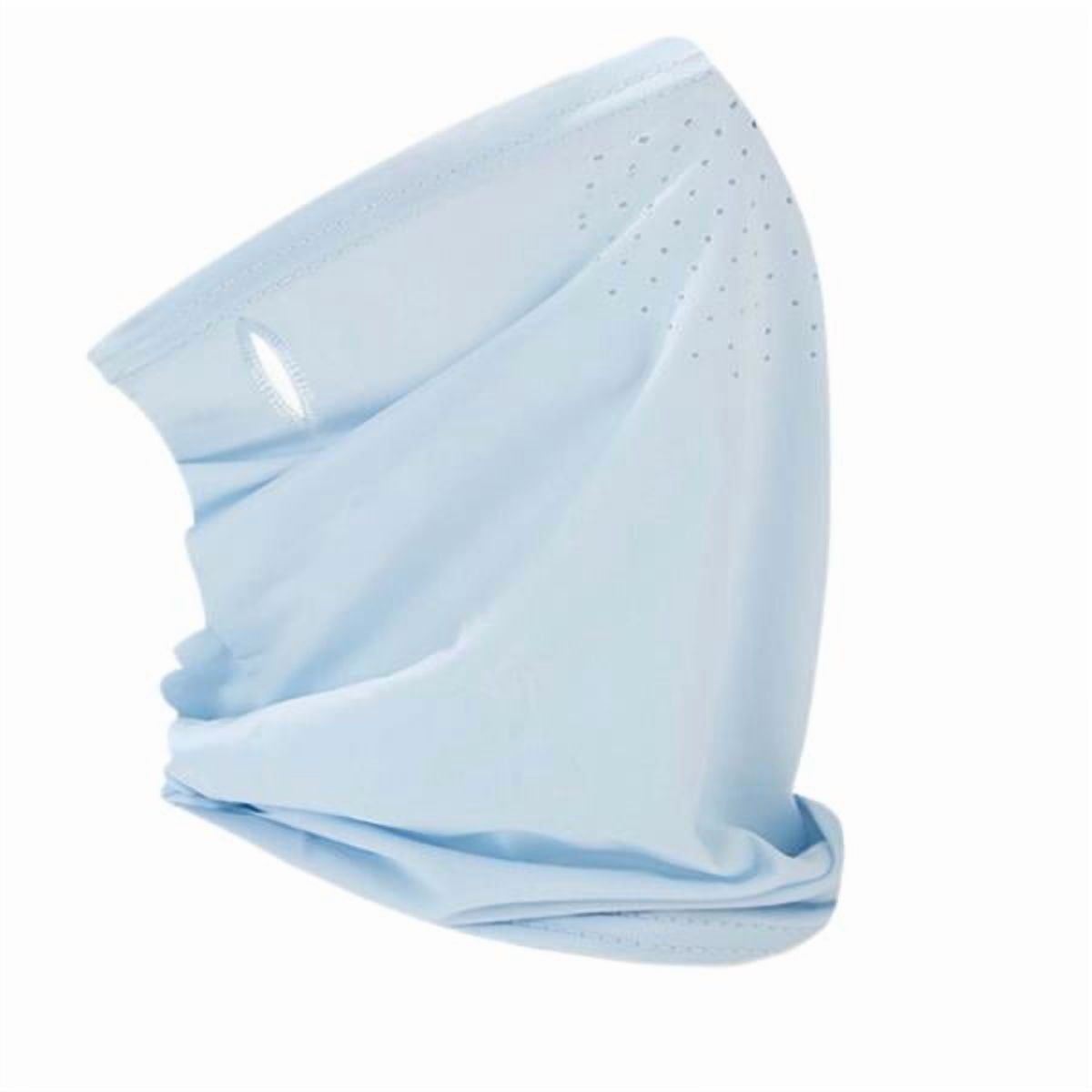 jeetily Breathable Sun Protection Face Cover Mask Women Cooling Earloop Neck Gaiter Thin 4 Pcs