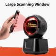 thumbnail image 2 of 1D 2D QR Wired Barcode Scanner Automatic Sense Reader USB Desktop Barcode Reader, 2 of 8