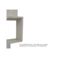 thumbnail image 4 of Repisa Esquinero Estante Flotante De Madera 3 Niveles 85x15 Teka Artico.262 Hanlob Esquinero Flotante, 4 of 7
