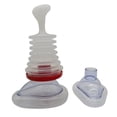 thumbnail image 1 of Dispositivo Asfixia Protector Facial Portátil para RCP para Acampar Y Senderismo (rojo) 1 Juego, 1 of 9