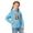 0##Sky Blue1229, variant on Kiijoy Toddler Girls Cute Cow Hoodie Casual Graphic Long Sleeve Pullover Sweatshirt, Black