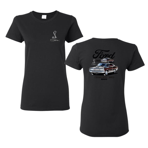 Wild Bobby Ford 1969 Torino GT 428 Classic Vintage Car Lover Women Graphic Tee