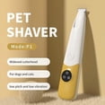 thumbnail image 4 of Dog Paw Trimmer with LED Light Waterproof Rechargeable Battery,Rechargeable Pet Hair Trimmer Kit, Small Dog Grooming Clippers for Dogs & Cats, Pet Grooming Tool, Low Noise pet Shaver, 4 of 13