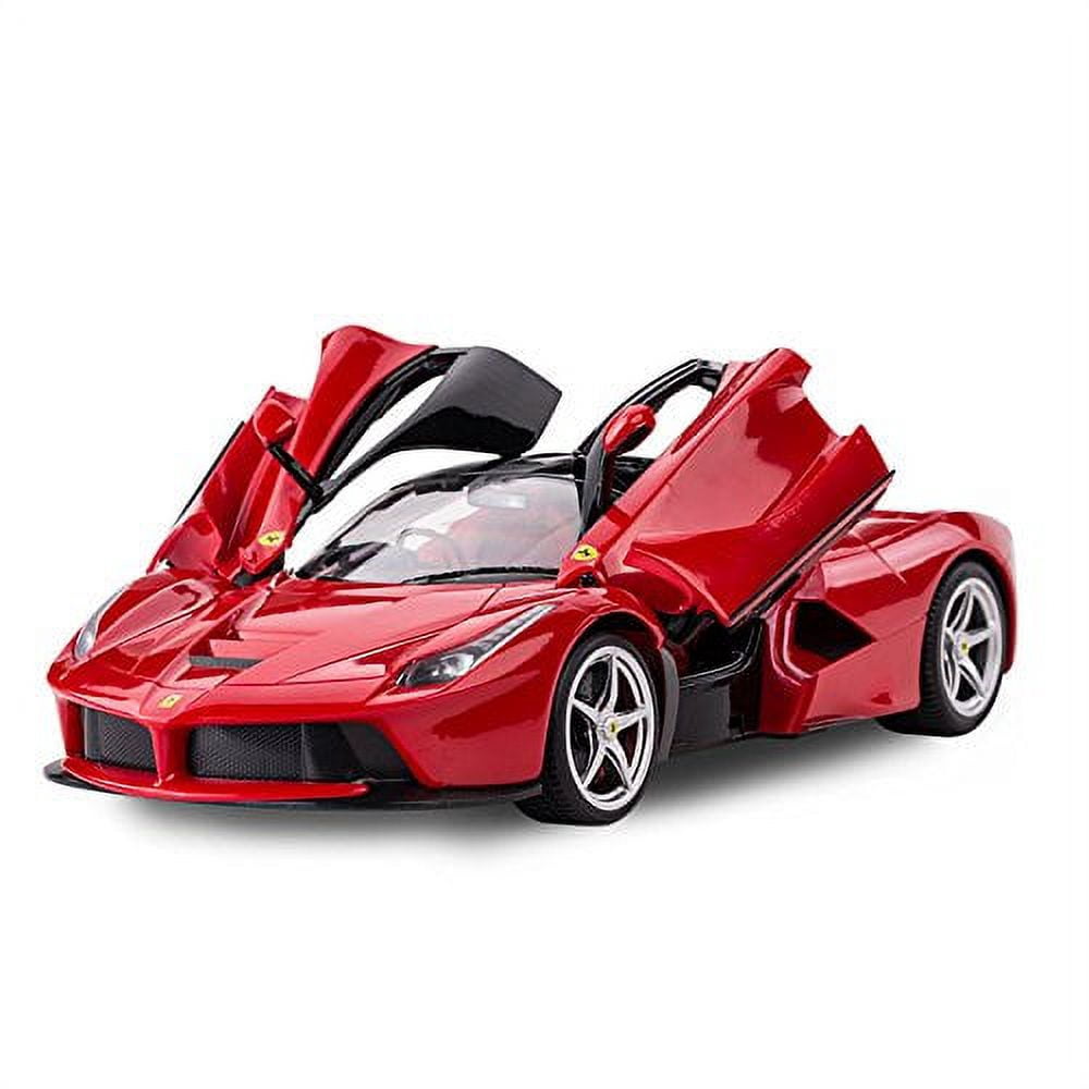 1/14 Scale Ferrari La Ferrari LaFerrari Radio Remote Control Model Car R/C RTR Open Doors (Color: Red)