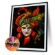 thumbnail image 1 of Cuadros Decorativos Kit de póster de mujer con máscara 5D de pintura de diamante de taladro redondo completo (W1162) Ehuebsd embutido en tela, 1 of 1