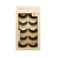 thumbnail image 1 of 5 Pairs False Eyelashes 3D Imitation Mink Hair Reusable Glam Style, 1 of 5