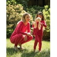 thumbnail image 2 of Pijama Leveret de algodón para niña y muñeca con camisa de manga larga, 2 of 5