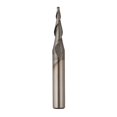thumbnail image 4 of Tapered Ball Nose End Mill 2Flute 1/4" Shank Carbide End Mill Spiral Router Bit R0.75X20Xd6.35X50, 4 of 10