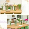 thumbnail image 6 of 7pcs Glass Cylinder Vases for Centerpieces - 8 Inch Tall Glass Vases for Flower, Clear Flower Vase Bulk Floating Candle Vase for Table Centerpiece Wedding Home Décor, 6 of 15