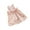 Pink, variant on Meidiya Cotton Dog Dresses Cute Pattern Dog Sundress Thin Breathable Dog Outfits Pet Clothes for Doggie Cat Vest Puppy Shirts