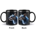 thumbnail image 3 of Cute Cartoon Mug, Schnauzer Dog Coffee Mug, Gifts for Women Men, Dog Lovers Gift, 11Oz Black Coffee Cup, 3 of 8