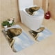 thumbnail image 1 of ABPHQTO Rey Serengeti Juego de alfombras de baño de 3 piezas Alfombra de baño Alfombra de contorno y tapa de inodoro ABPHQTO Cont-CHAPPLE-36924, 1 of 2