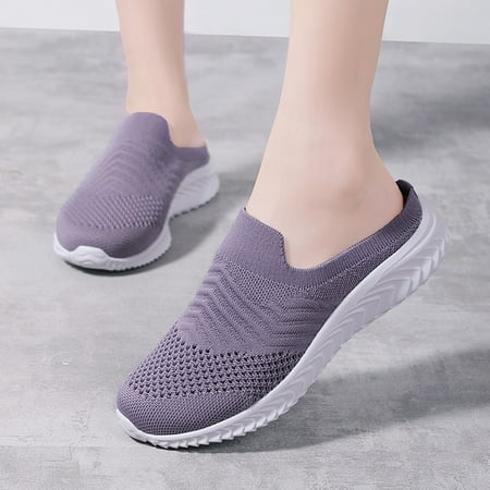

Medcursor Fashion Women s Casual Shoes Breathable Slip-on Wedges Outdoor Leisure Sneakers