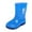 Blue, variant on Hpapadks Rain Boots For Girls Regular Cartoon Printing Rubber Waterproof Water Shoes School Outdoor Activities Lightweight Blue 6-7 Y