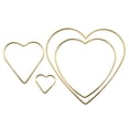 thumbnail image 1 of 4 Piezas Aros Marco Alambre Corona Suministros Telón de Fondo , amor Macarena corona floral aro, 1 of 8
