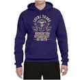 thumbnail image 2 of Wild Bobby Loyal To One Dedicated Steadfast In Faith | Religious Bible Verse John 14:6 Inspirational/Christian Unisex Graphic Hoodie Sweatshirt, Purple, Small, 2 of 6