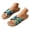 A-Blue, variant on Summer Beach Slippers for Women Knitted Upper Casual Walking Slides Non Slip Flat Sandals Ladies Wide Width Vacation Shoes Khaki 6