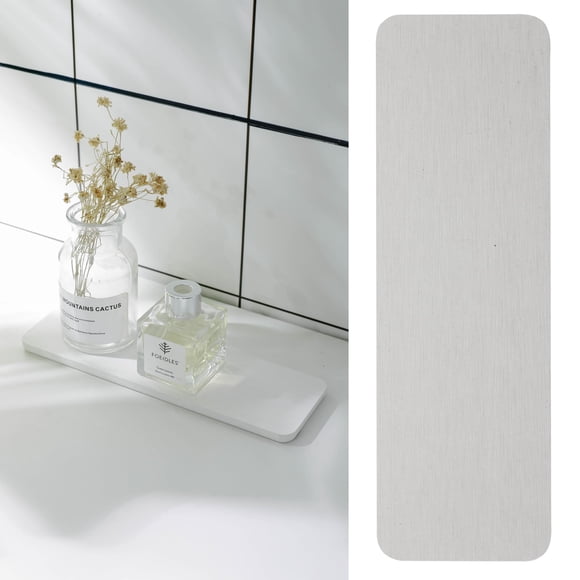 Set de 2 Bandejas de Piedra Absorbentes de Agua NiuYichee 22x8 cm