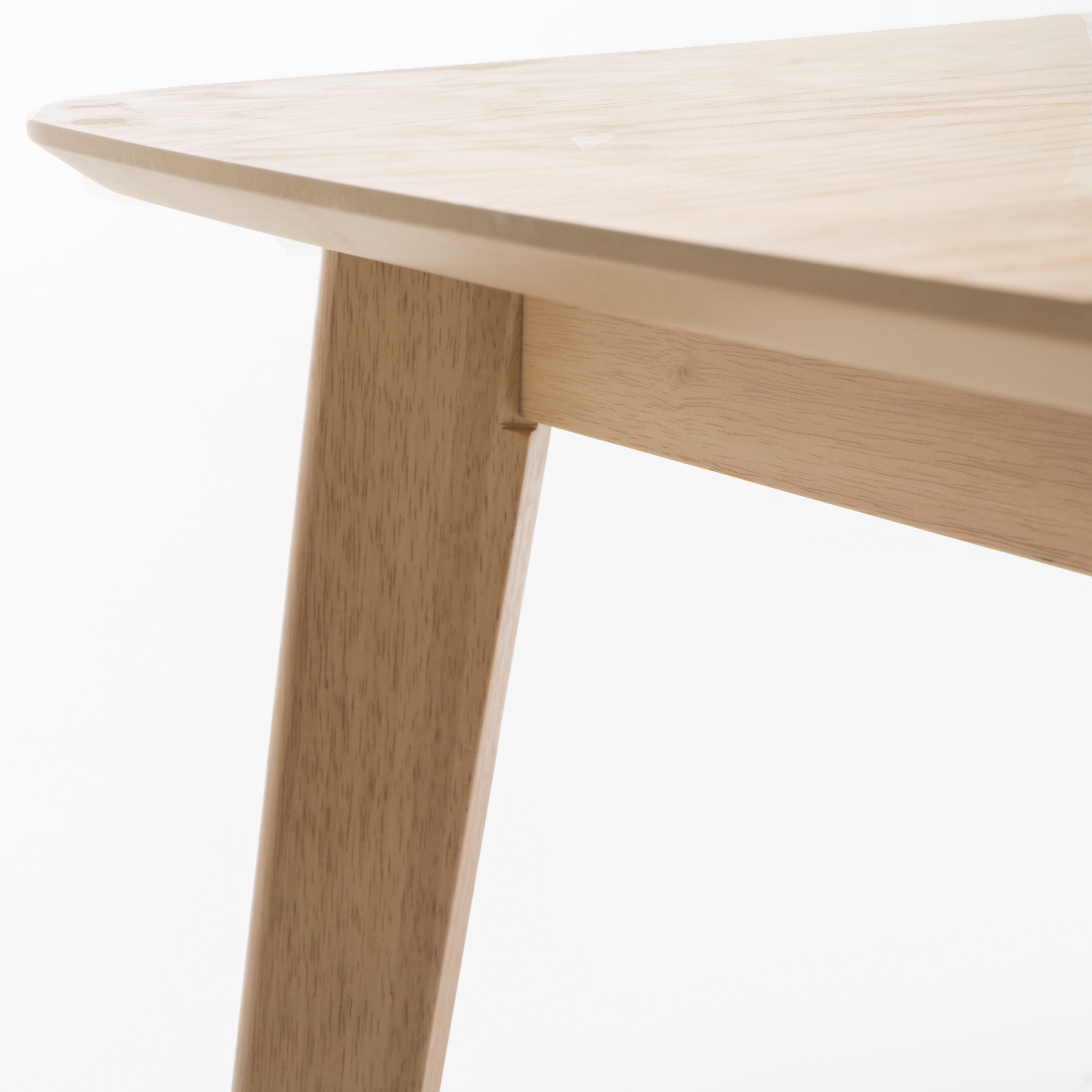 Noble House Layla Indoor Natural Oak Finish Wood Dining Table