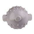 thumbnail image 2 of Flmtop Pet TPR Puzzle Chewing Biting Resistant Vocal Ball Toy Dog Grinding Training Grey, 2 of 8