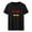 Black, variant on Womens Tops We Are Spain Football Fan T-Shirt, Crew Neck Short Sleeve Casual Graphic Top, Multiple Colors Black,S