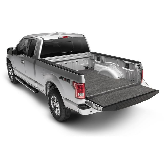 BedRug Bed Mat XLTBMC19LBS XLT; Direct-Fit; Without Raised Edges; Dark Gray; Carpet-Like Polypropylene; Tailgate Mat Included With Tailgate Gap Guard Hinge