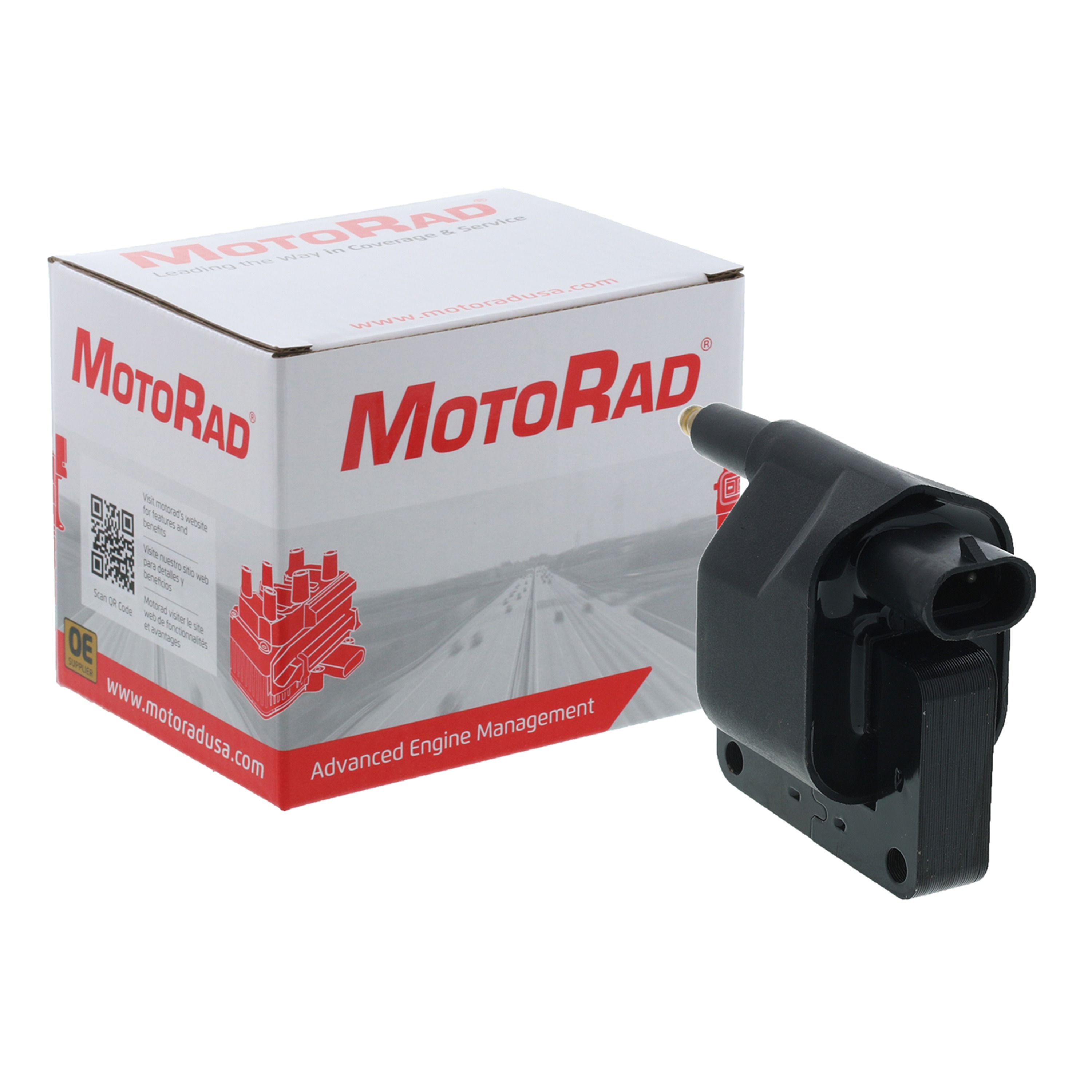 MotoRad 2IC117 Ignition Coil Fits select: 1997 JEEP WRANGLER / TJ, 1991-1995 JEEP WRANGLER / YJ
