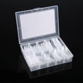 thumbnail image 1 of 120pcs Dual System Form Extension False Nail Tips Nail Art Tips UV Gel DIY 12 Sizes with Lines, 1 of 5