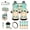 Blue - Ocean Beach Turtle, variant on Tutolipy Boho Mandala Frog Printed 15Pcs Car Seat Covers Full Set Car Steering Wheel Cover Seat Belt Cover Trash Bin Air Vent Storage Pouch Rear View Mirror Car Cup Holder Keychain