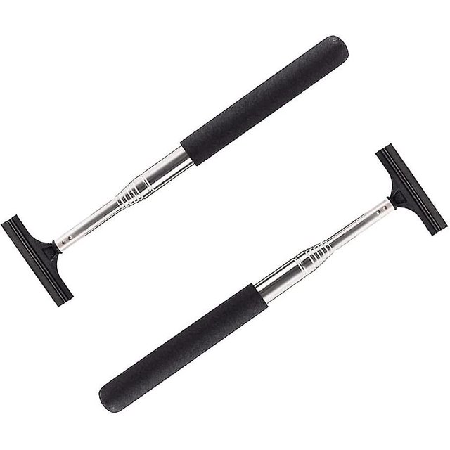 Escobilla de goma para espejo lateral de coche, limpiador de limpiaparabrisas de espejo retrovisor retráctil, accesorios exteriores interiores portátiles para vehículos para clima lluvioso y brumoso
