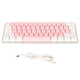 thumbnail image 2 of Teclado para juegos con cable 60%, teclado mecánico compacto con retroiluminaciónico rgb de 61 teclas con diseño ergonómico, teclado portátil para juegos en viudes de negocios, 2 of 7