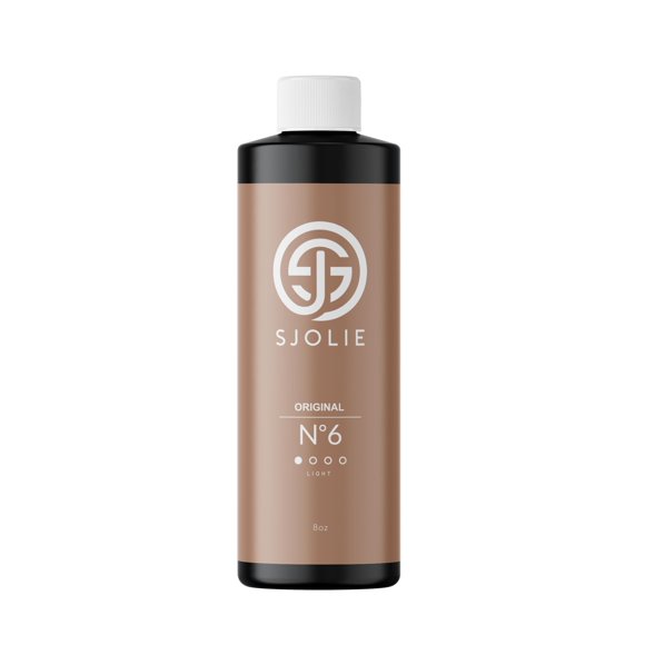 Solución bronceadora en aerosol SJOLIE No. 6, ligeramente hidratante, 240 ml
