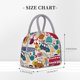 thumbnail image 2 of Balery London Symbols Bolsa de Almuerzo para Mujeres, Caja de Almuerzo, Bolsa de Almuerzo Pequeña Impermeable, Tote de Almuerzo Reutilizable con Gran Capacidad, 2 of 6