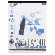 Borden & Riley #37 Boris Marker Pad, 11 x 14, 50 Sheets/Pad
