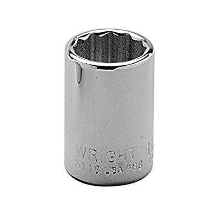 UPC: 0076799031143 | WRIGHT TOOL 3114 7/16  3/8 DR 12PT STD SOCKET