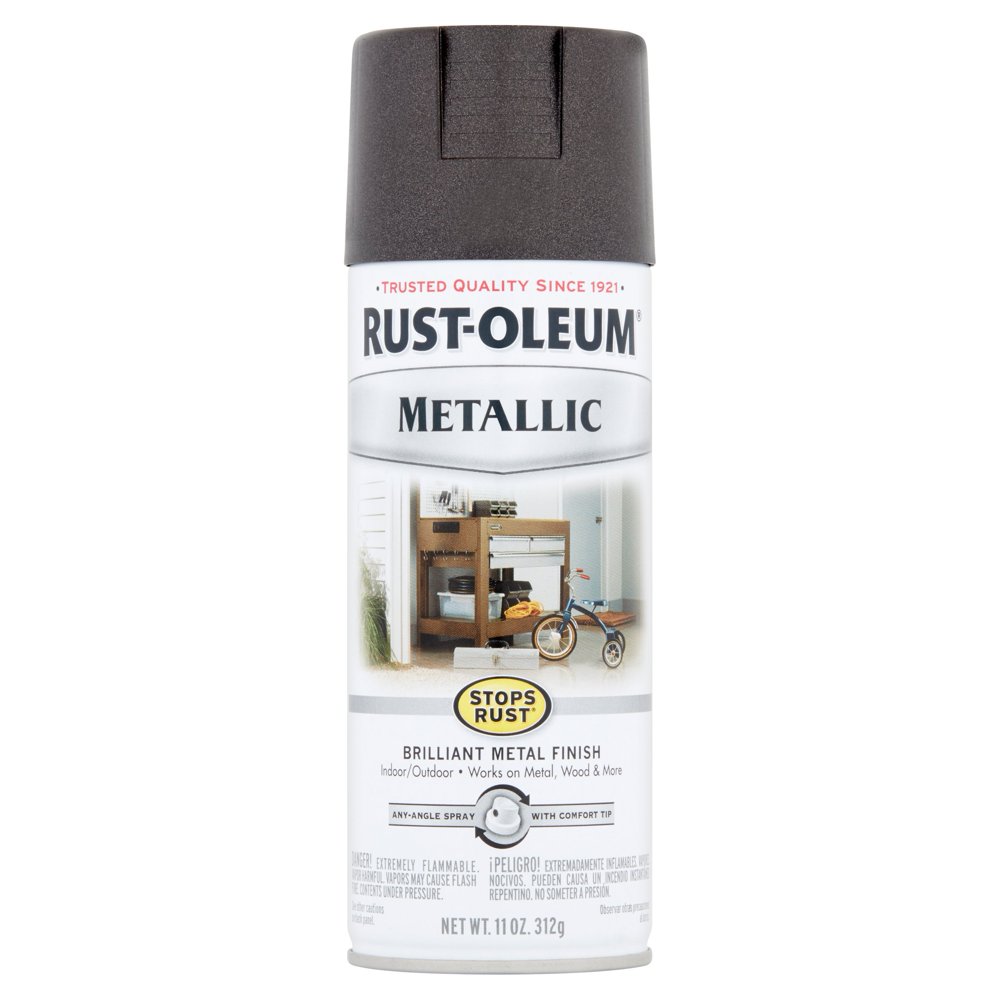 RustOleum Stops Rust Metallic Oil Rubbed Bronze Brilliant Metal Finish