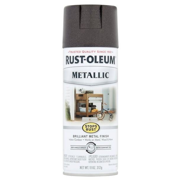 RustOleum Stops Rust Metallic Oil Rubbed Bronze Brilliant Metal Finish