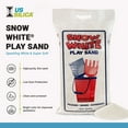thumbnail image 2 of U.S. Silica Snow White Play Sand Sparkling White & Super Soft, 50 Pounds, 2 Pack, 2 of 6