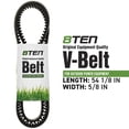 thumbnail image 2 of 8TEN Cogged Belt for Scag Tiger Cat Cub SMTC-52V 483240 52-inch 810-CBL2661T, 2 of 4