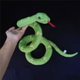 thumbnail image 6 of 74.8''-Python Plush Toy Soft Giant Doll Funny Photo Props Spoof Trick Toy Simulation Golden Long Python Stuffed Snake Plushie Toy Home Decor, 6 of 11