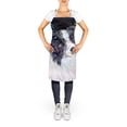 thumbnail image 2 of Carolines Treasures SS8558APRON Tablier Border Collie Nuit Étoilée - 27 x 31 Po., 2 of 4
