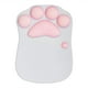 thumbnail image 1 of Alfombrilla ergonómica para mouse para juegos con soporte para muñeca, gel de silicona suave antideslizante Reposamuñecas para mouse de oficina Cojín para muñeca de gato de dibujos animados cómodo par Namotu LKX-1310-2, 1 of 6