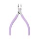 thumbnail image 3 of Cortador de cutículas, alicates para cutículas, tijeras, herramienta para el cuidado de las uñas, silicona antideslizante fuerte Púrpura, 3 of 9