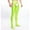 Green, variant on Men's Shiny Metallic Glossy Compression Pants Hollow Out Crotchless Tights Trousers Full-Length Pantyhose